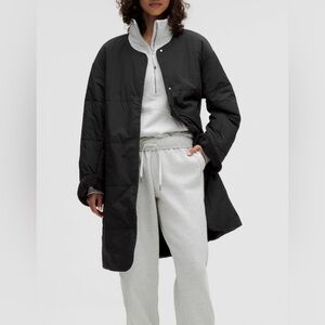 lululemon Fleece Lined Insulated Long Coat